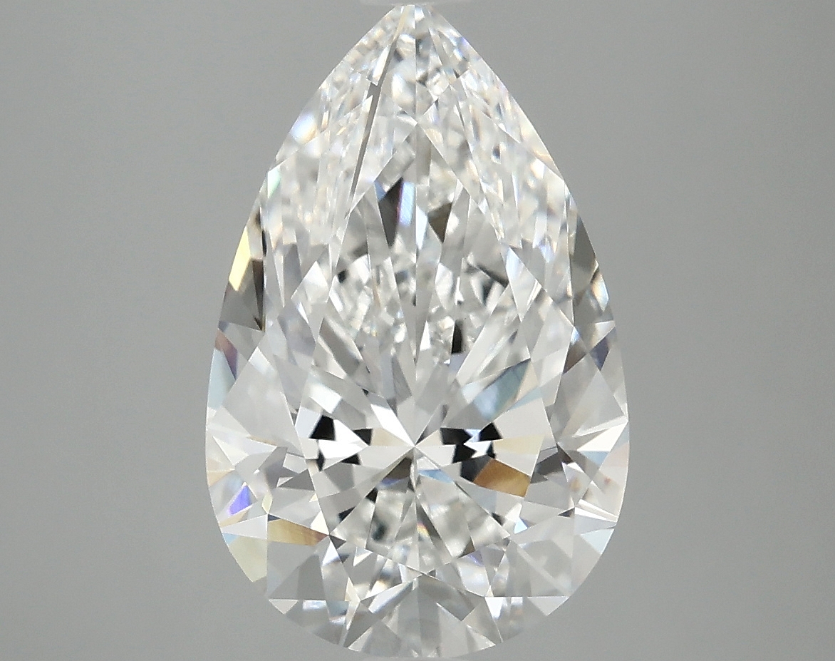 4.08ct Pear F VVS2 Lab-Grown Diamond