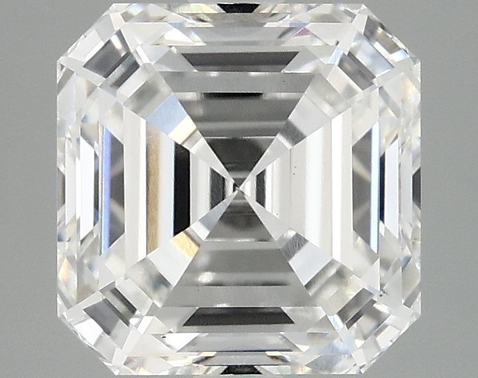 3.08ct Asscher F VS1 IGI-certified lab-grown diamond