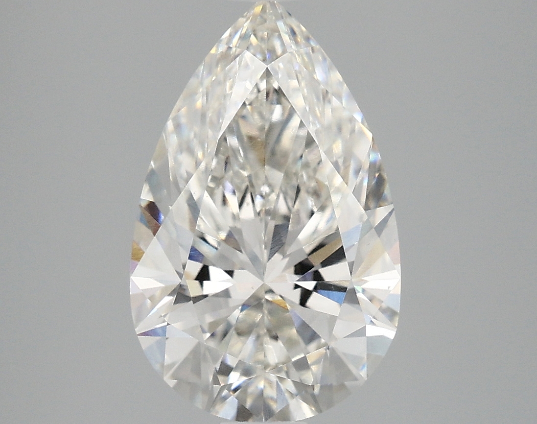 3.09ct Pear F VS1 IGI-certified lab-grown diamond