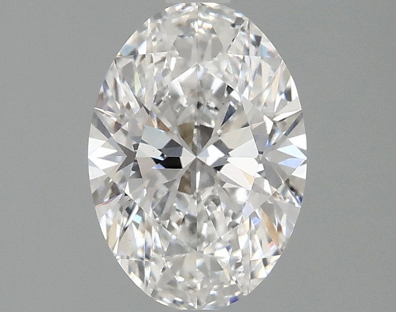 1.39 carat oval lab-grown diamond