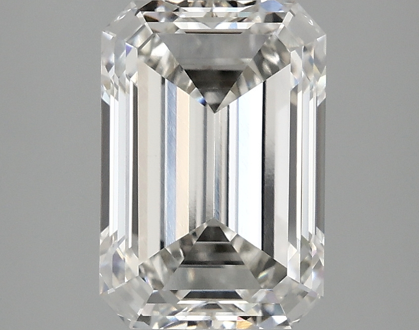2.98 carat emerald lab-grown diamond