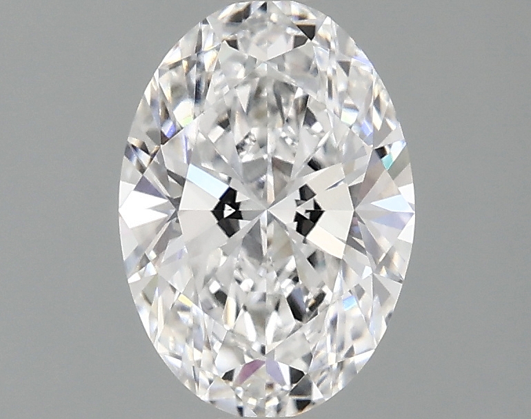 1.42 carat oval lab-grown diamond