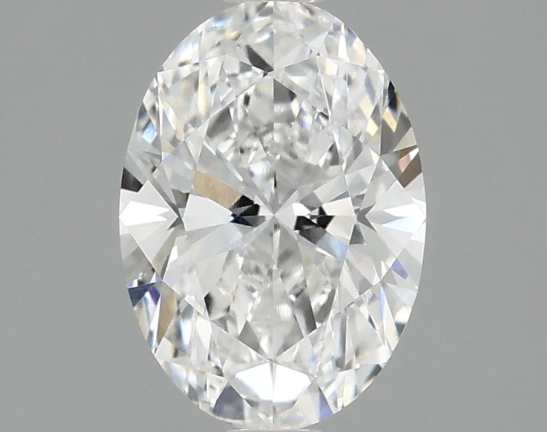 1.42 carat oval lab-grown diamond