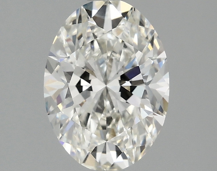 1.47 carat oval lab-grown diamond