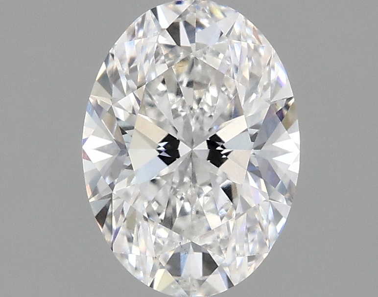 1.38 carat oval lab-grown diamond