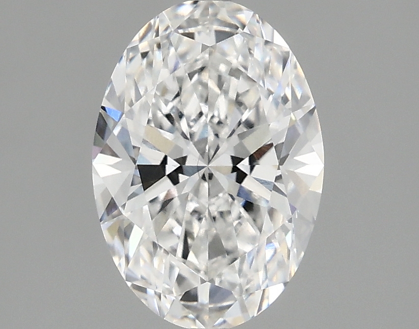 1.42 carat oval lab-grown diamond