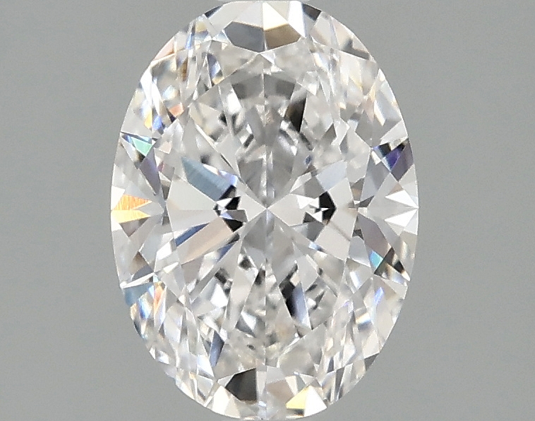 1.47 carat oval lab-grown diamond