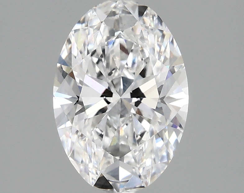1.44 carat oval lab-grown diamond