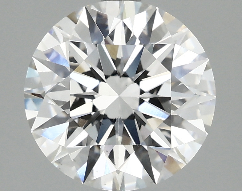 2.39 carat round lab-grown diamond