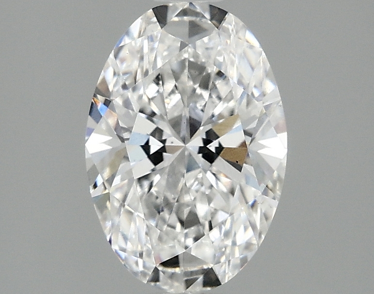 1.38 carat oval lab-grown diamond