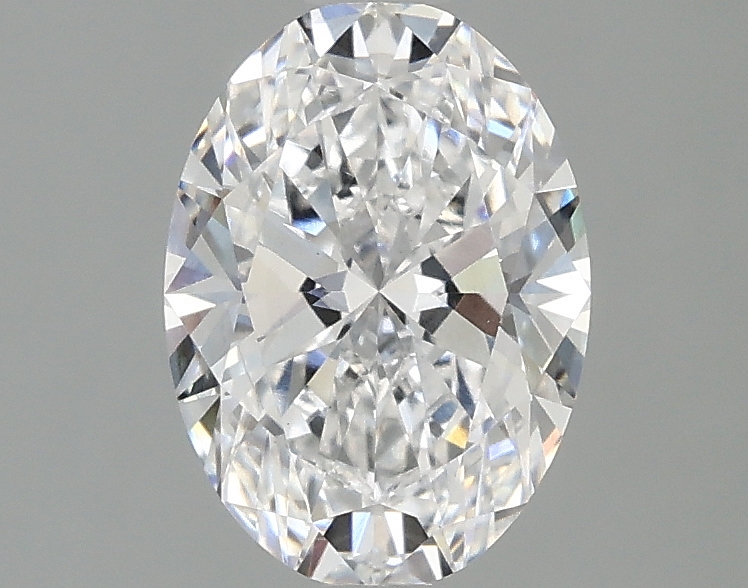 1.39 carat oval lab-grown diamond