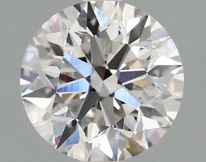 1.41 carat round lab-grown diamond