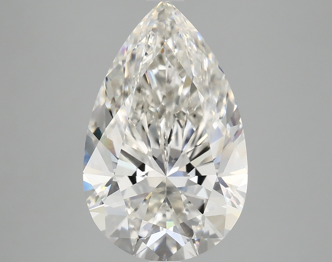 5.09ct Pear F VVS2 Lab-Grown Diamond