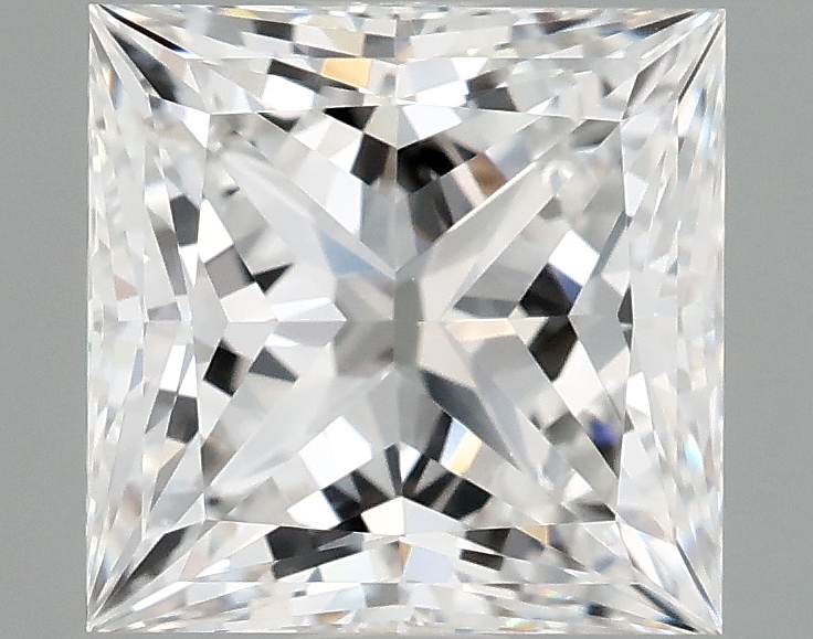 2.1ct Princess E VVS2 Lab-Grown Diamond