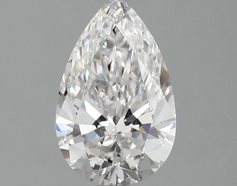 1.04ct Pear E VVS2 IGI-certified lab-grown diamond