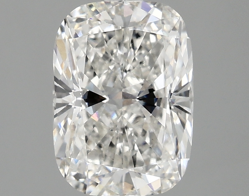 2.1ct Cushion F VVS2 IGI-certified lab-grown diamond