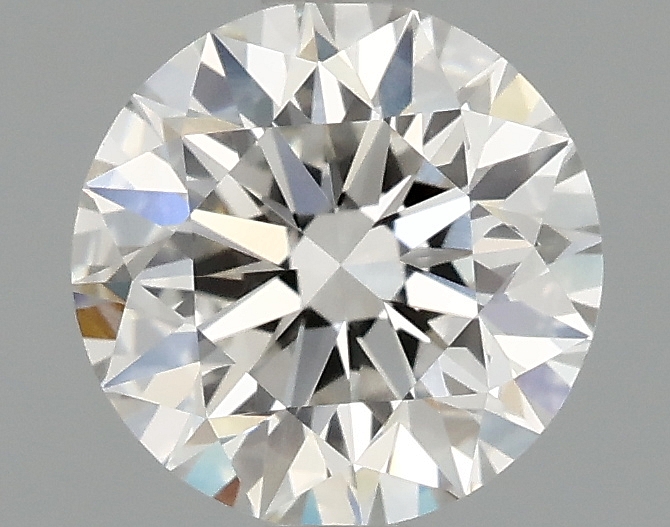 1.47 carat round lab-grown diamond