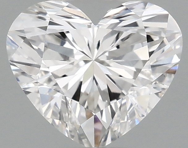 0.97 carat heart lab-grown diamond