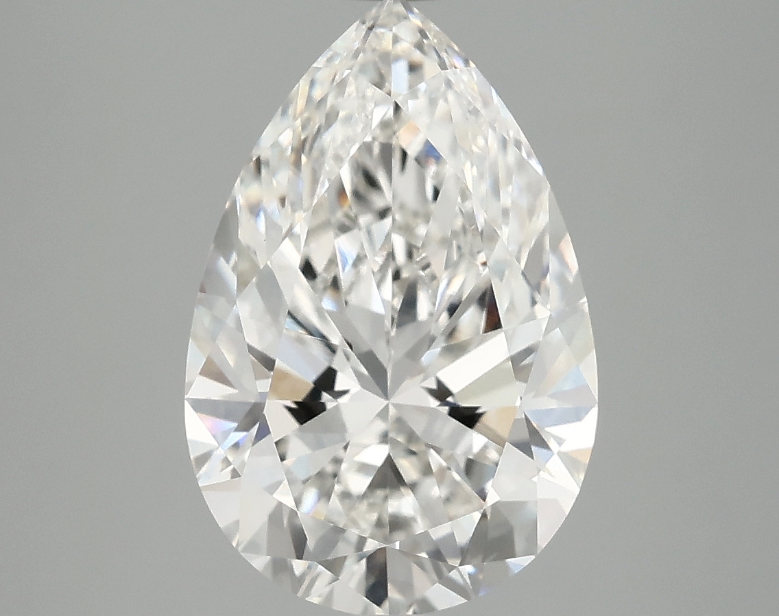 4ct Pear F VVS2 IGI-certified lab-grown diamond