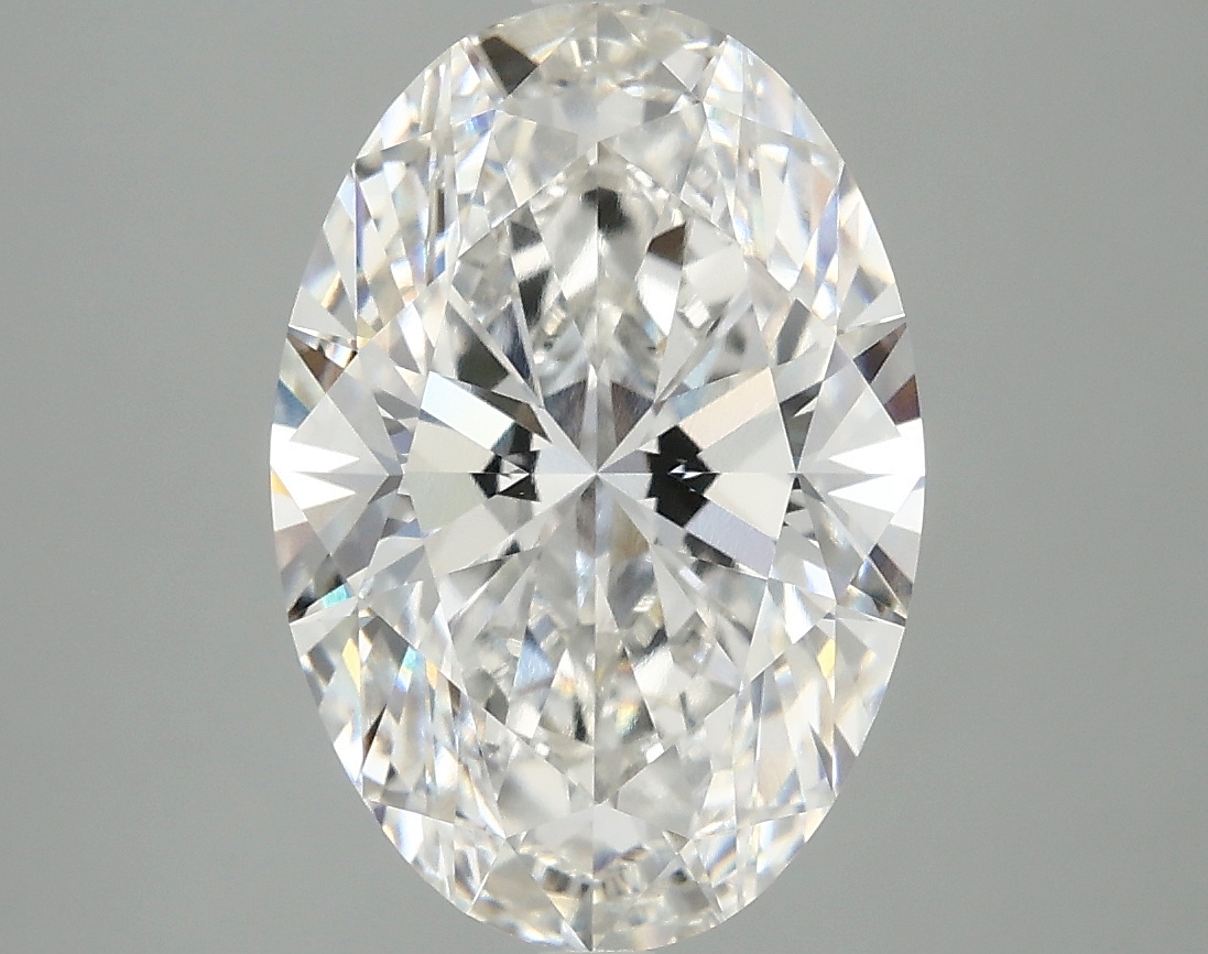 4.04ct Oval F VVS2 Lab-Grown Diamond