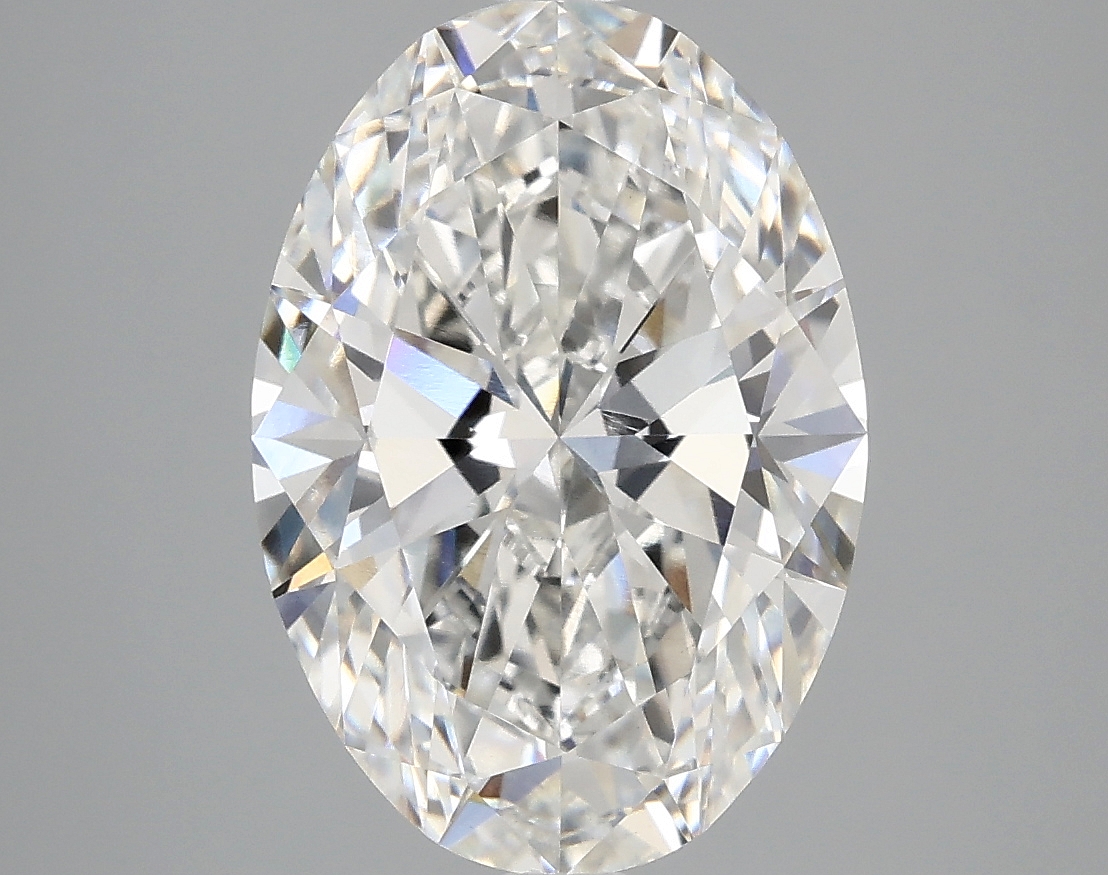 4.07ct Oval F VVS2 Lab-Grown Diamond