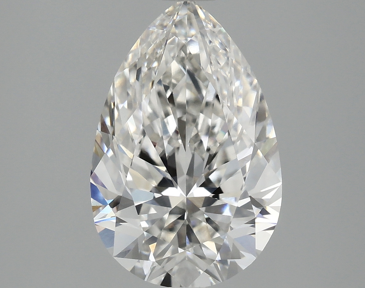 2.02ct Pear F VVS2 IGI-certified lab-grown diamond