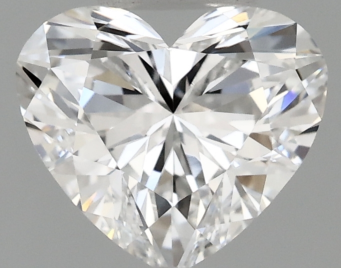 0.97 carat heart diamond