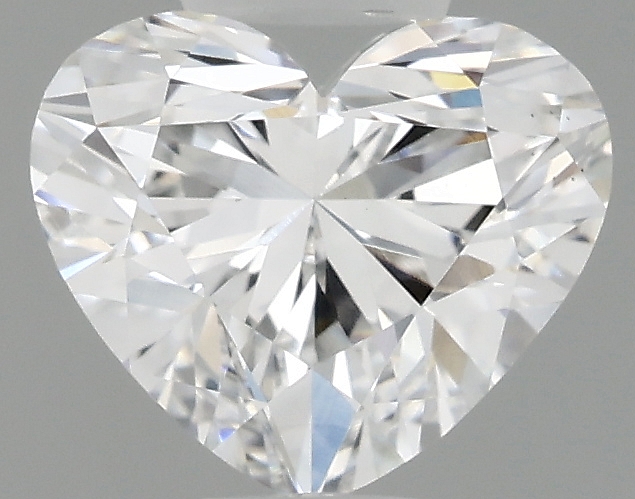 0.97 carat heart diamond