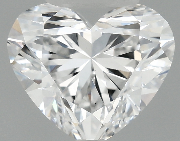 0.97 carat heart diamond