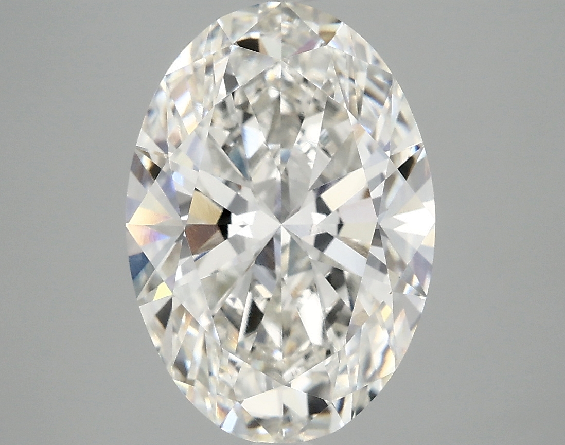4.07ct Oval F VVS2 Lab-Grown Diamond