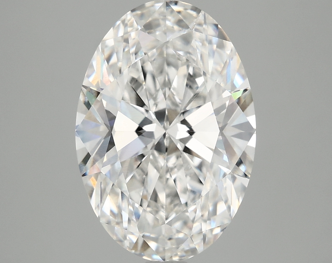 4.04ct Oval F VVS2 Lab-Grown Diamond