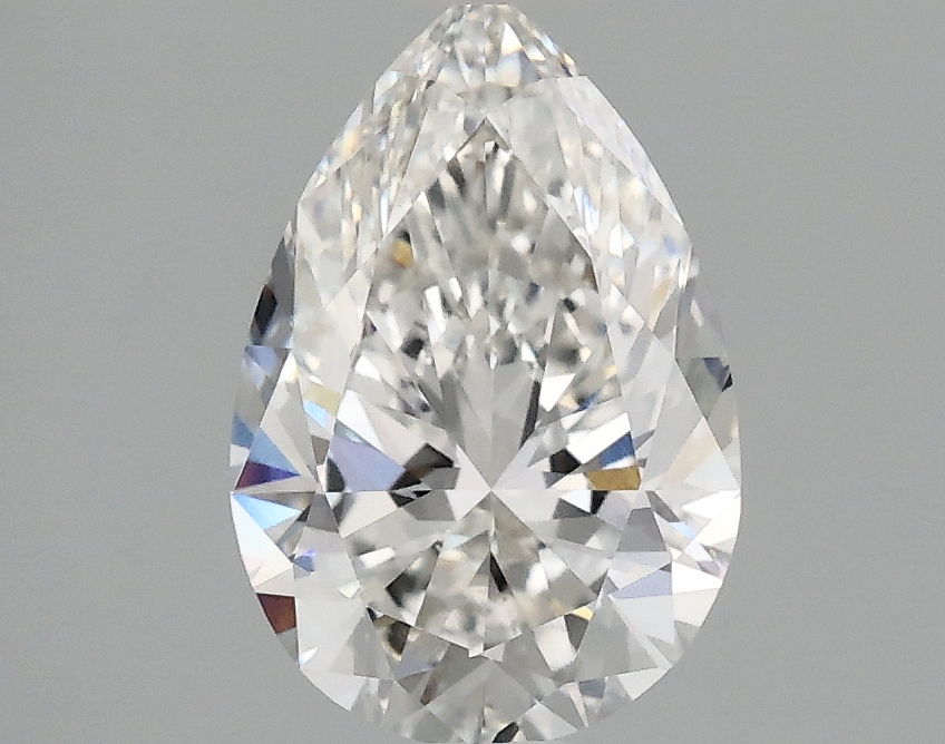 1.51 carat pear lab-grown diamond