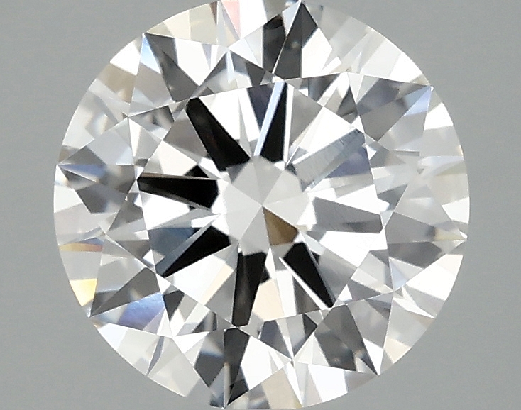 2.39 carat round lab-grown diamond