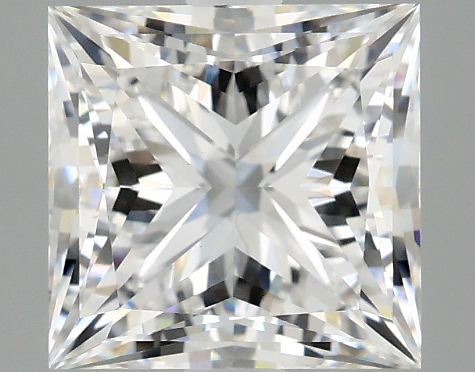 2.51 carat princess lab-grown diamond