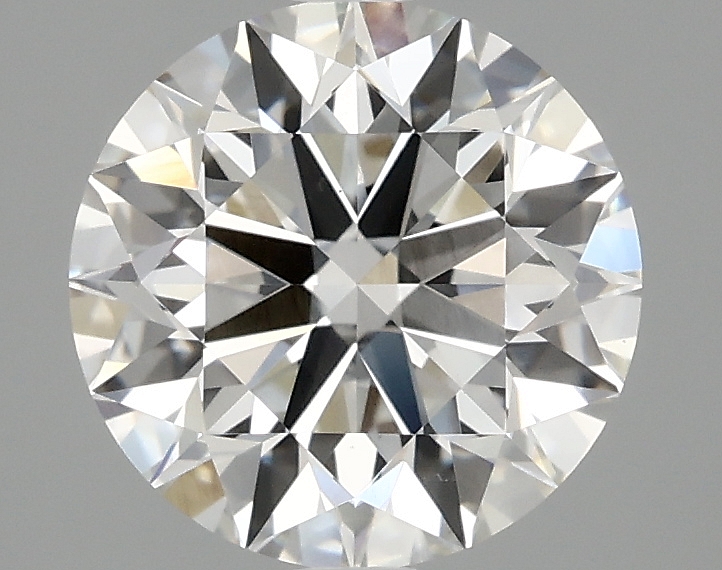 2.41 carat round lab-grown diamond