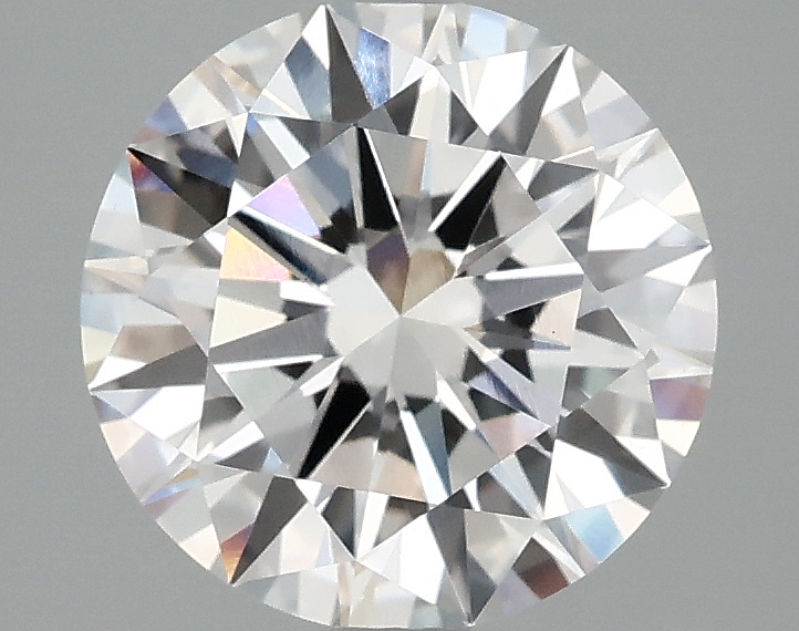 2.39 carat round lab-grown diamond