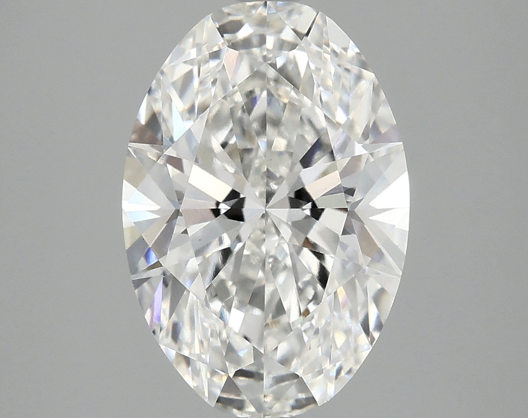 3.08ct Oval F VVS2 Lab-Grown Diamond