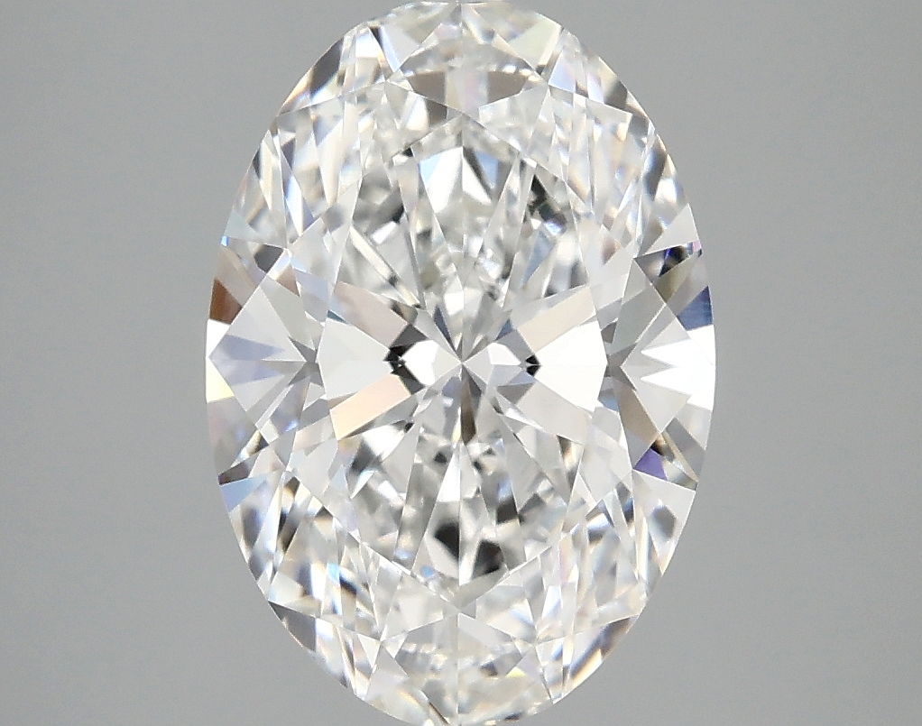 3.08ct Oval F VVS2 Lab-Grown Diamond