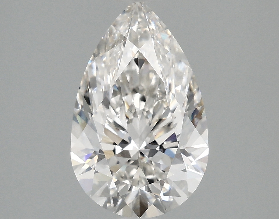 1.48 carat pear lab-grown diamond