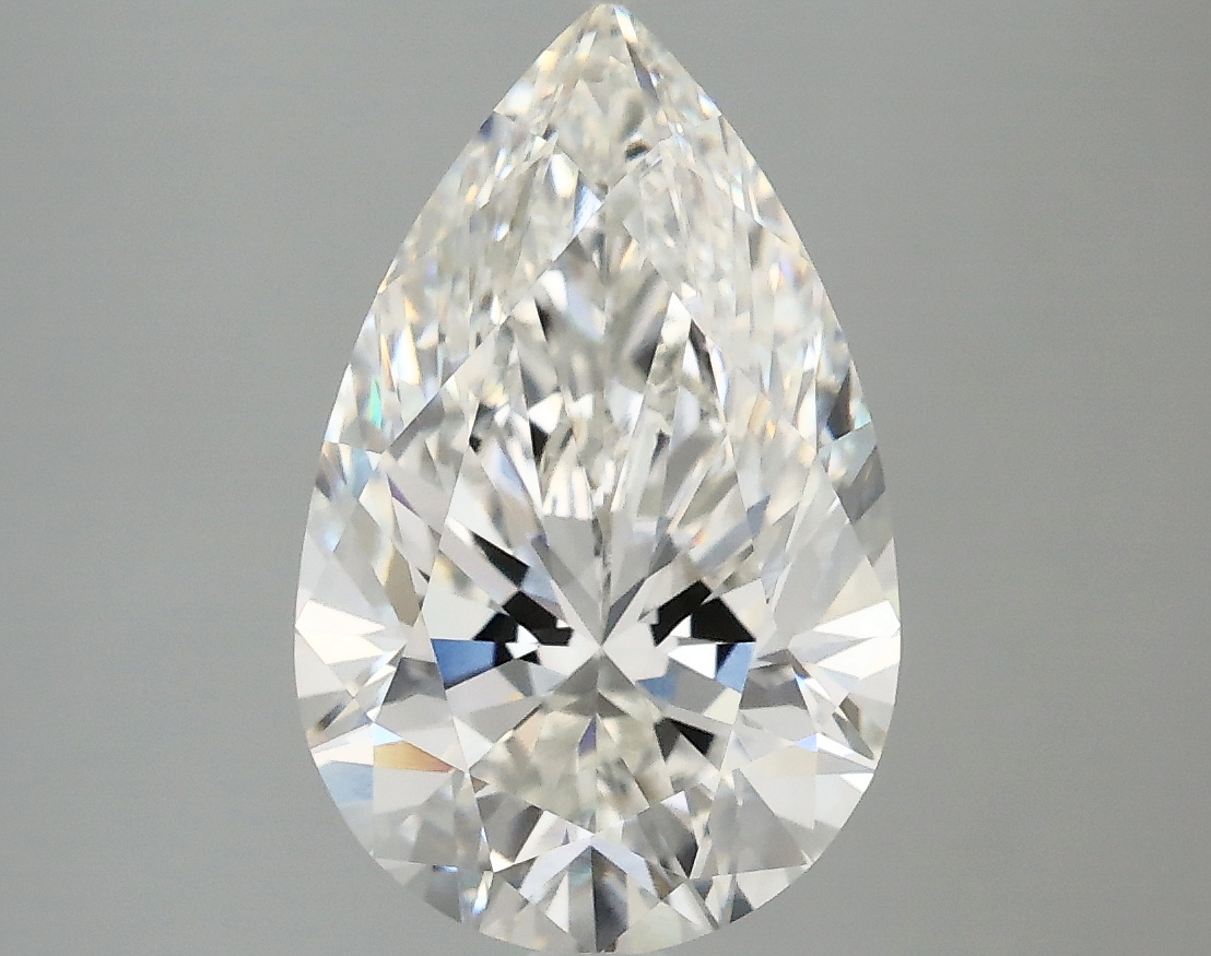 3.08ct Pear F VVS2 Lab-Grown Diamond