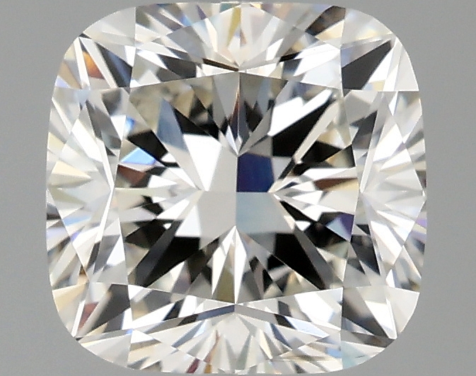 2.06 carat cushion lab-grown diamond
