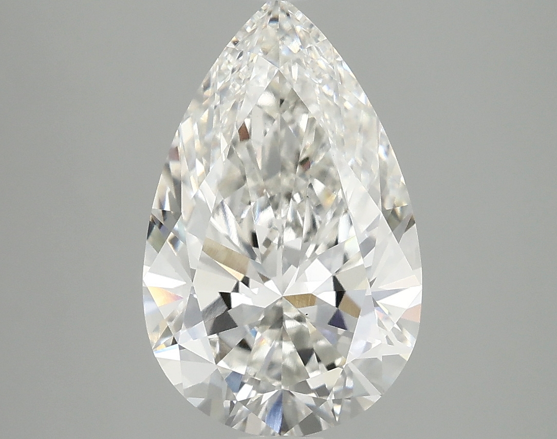 3.08ct Pear F VS1 Lab-Grown Diamond
