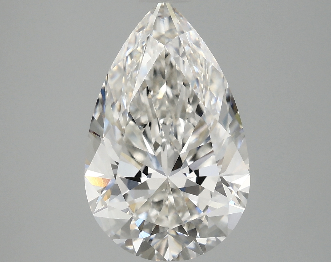 3.01ct Pear F VVS2 Lab-Grown Diamond