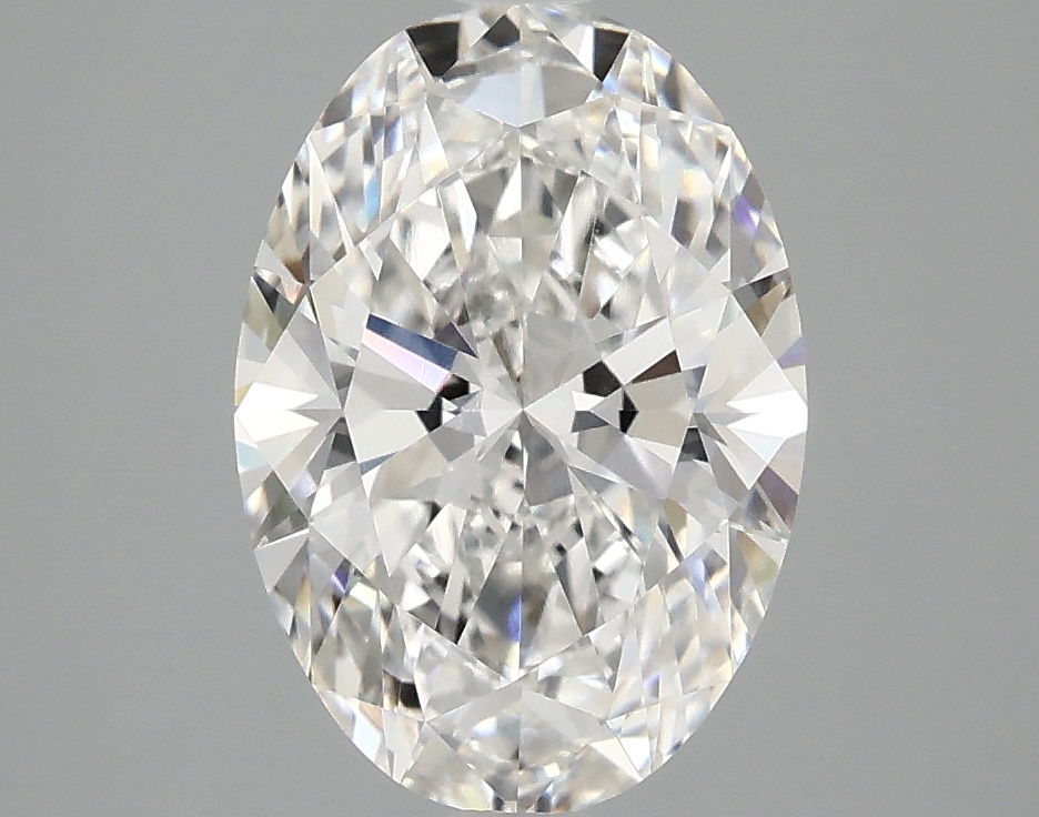 2.57ct Oval F VVS2 IGI-certified lab-grown diamond