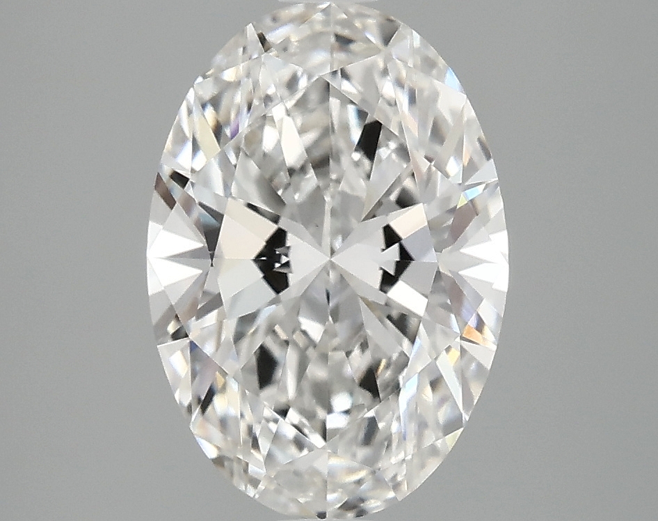2.57ct Oval F VVS2 IGI-certified lab-grown diamond