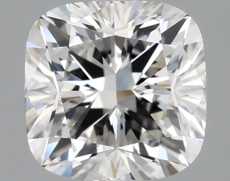 2.07 carat cushion lab-grown diamond