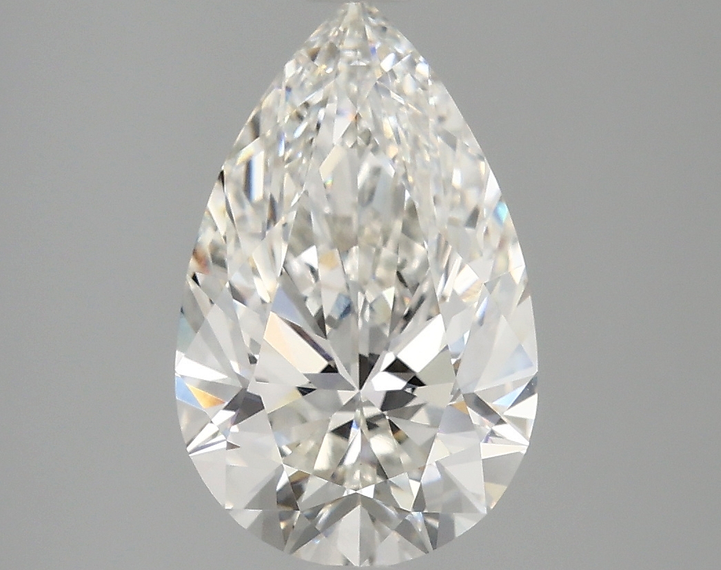 3.07ct Pear F VVS2 Lab-Grown Diamond