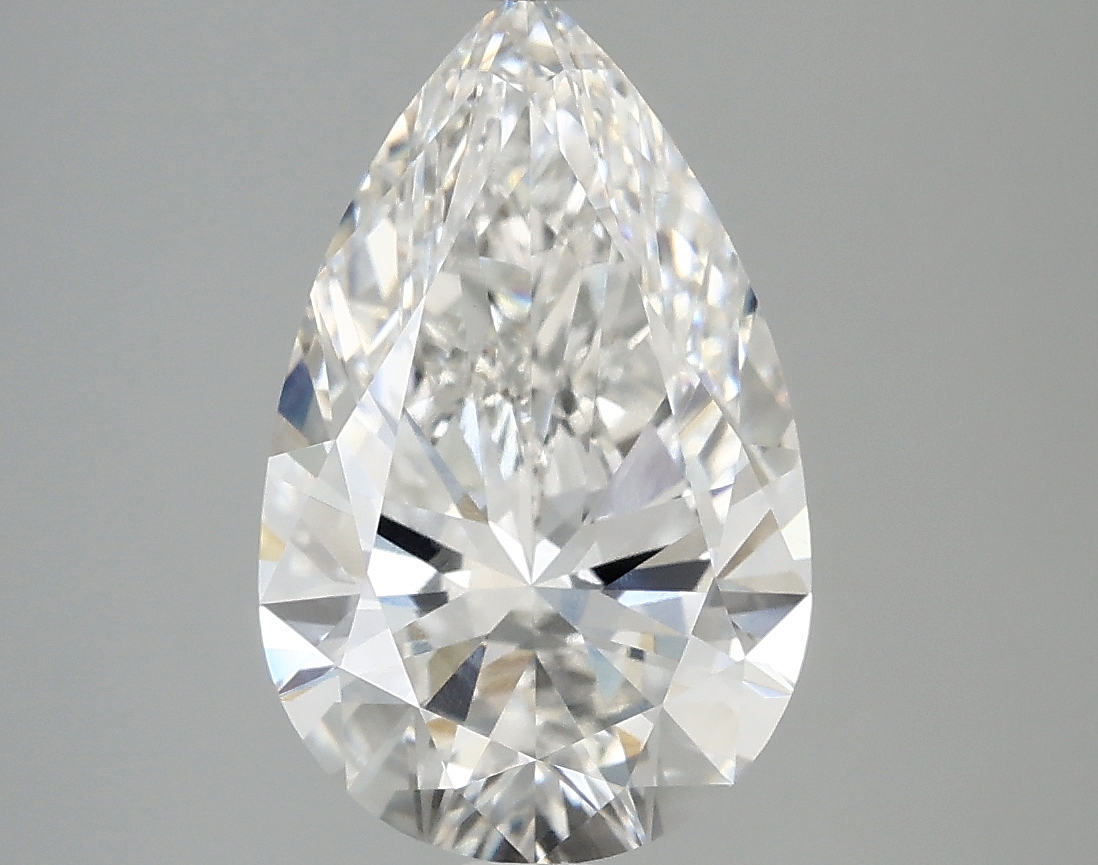 3.03ct Pear F VVS2 Lab-Grown Diamond