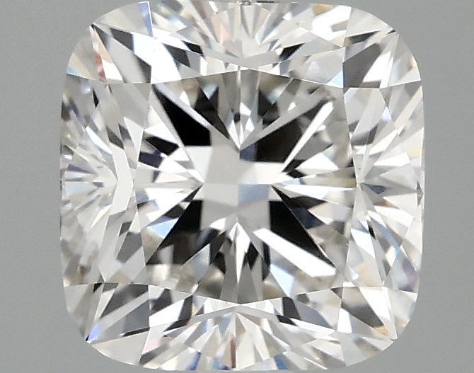 2.02 carat cushion lab-grown diamond