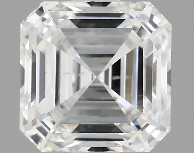 1.04 carat asscher lab-grown diamond